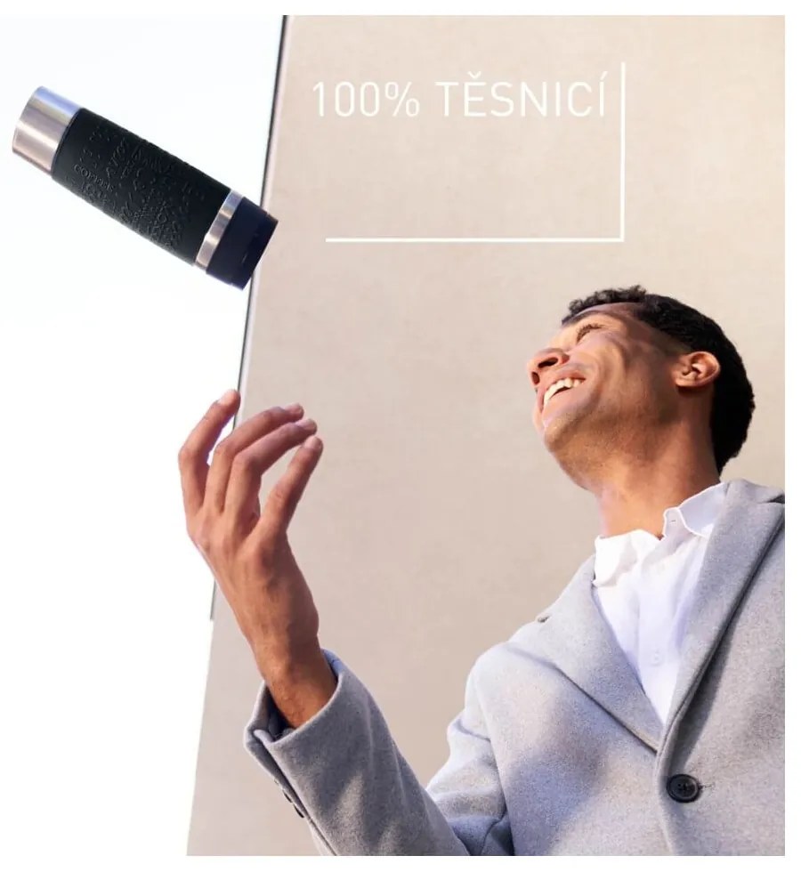 Черна чаша за път 360 ml – Tefal