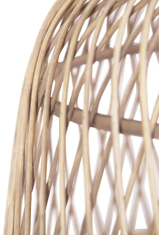 Интелигентен рустик висящ аплик ратан с WiFi крушка G125 - Calamus