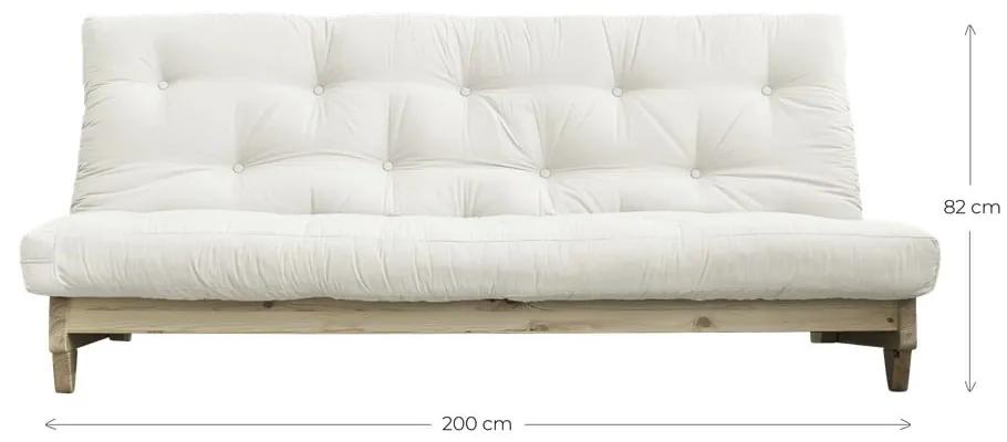 Променлив диван Естествен Прозрачен/петролен Fresh - Karup Design