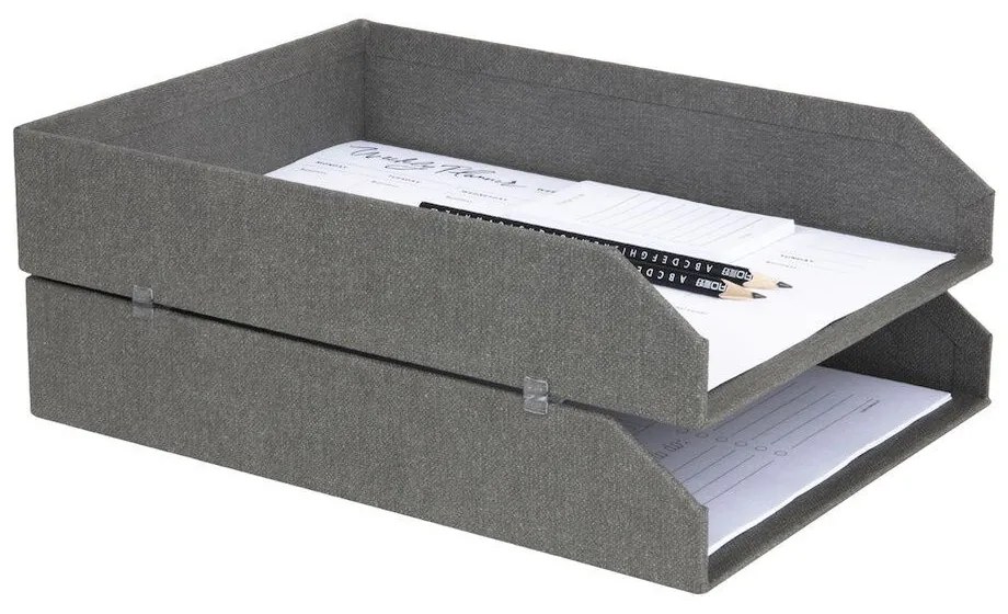 Картонени органайзери за документи в комплект от 2 Hakan - Bigso Box of Sweden
