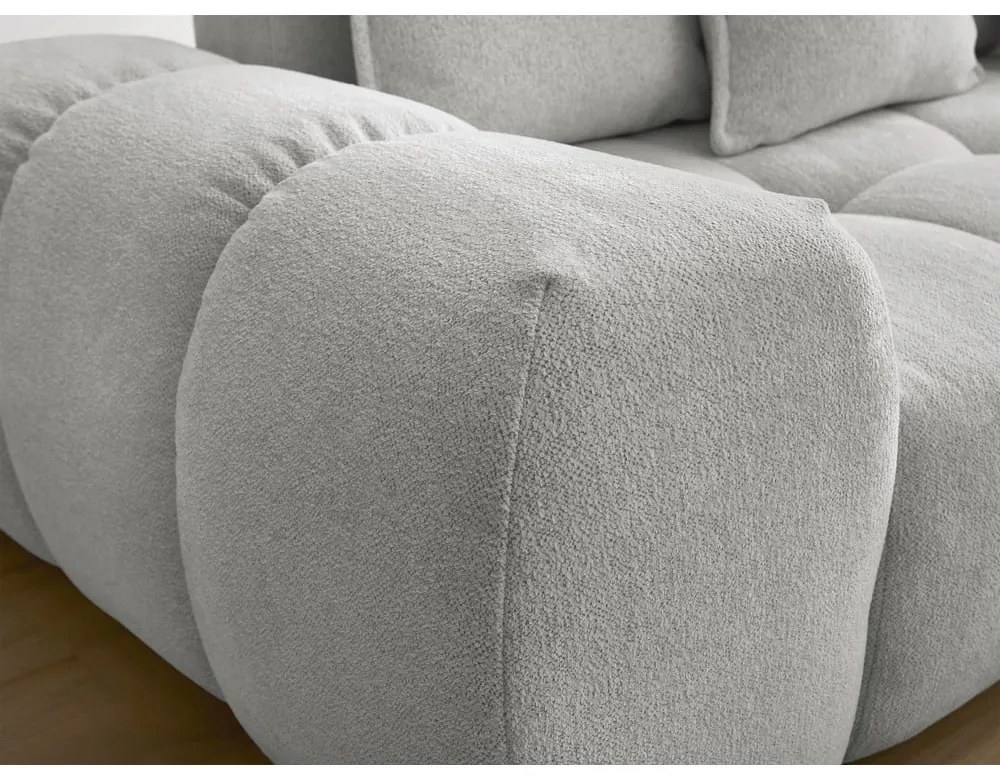 Светлосив шенилов диван 278 cm Everest – Bobochic Paris