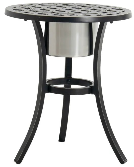 Алуминиева кръгла градинска маса за съхранение ø 54,5 cm Rosario – Hartman