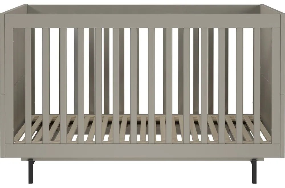 Сиво детско легло 70x140 cm с включена подматрачна рамка Tomino – Germania