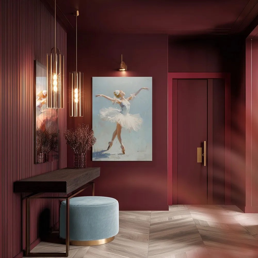 Картина с ръчно изрисувани елементи 70x100 cm Grace – Styler