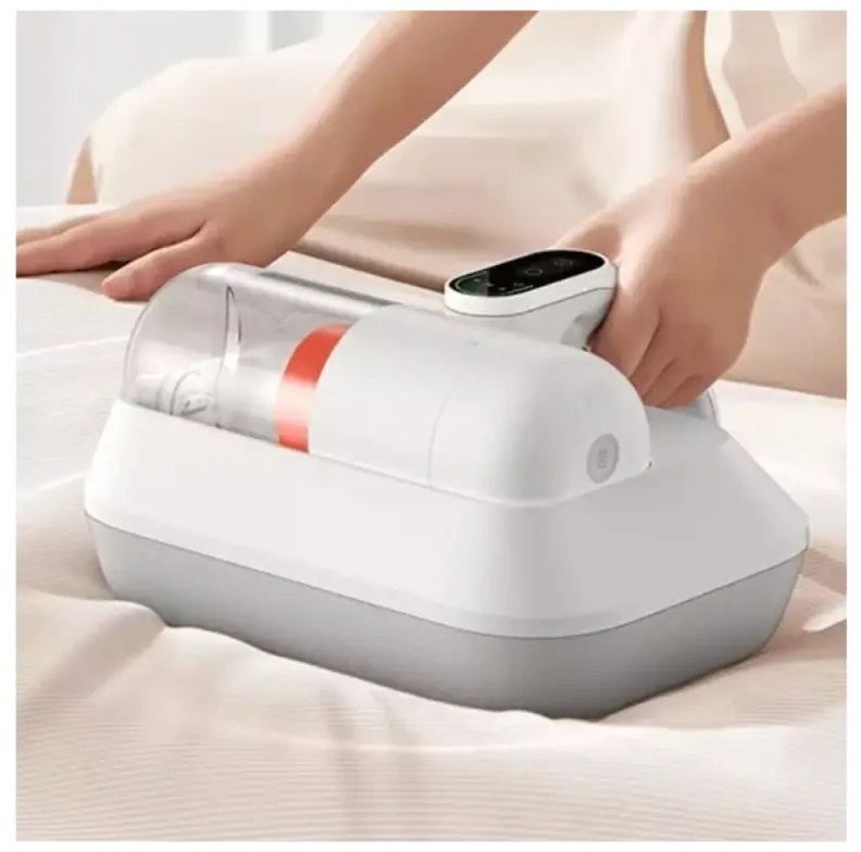 Прахосмукачка за акари и прах Xiaomi BHR8943EU Dust Mite Vacuum Cleaner Pro, 400W, 0.5 л, 3000/40000 rpm/min, 14 kPa, Cyclon, 4 степенна филтрация, LED дисплей, Бял