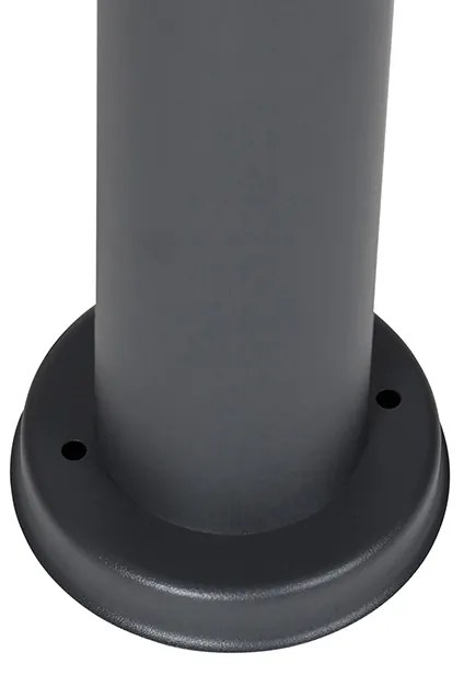 Интелигентен външен фенер антрацит 80 см с Wifi P45 - Rox