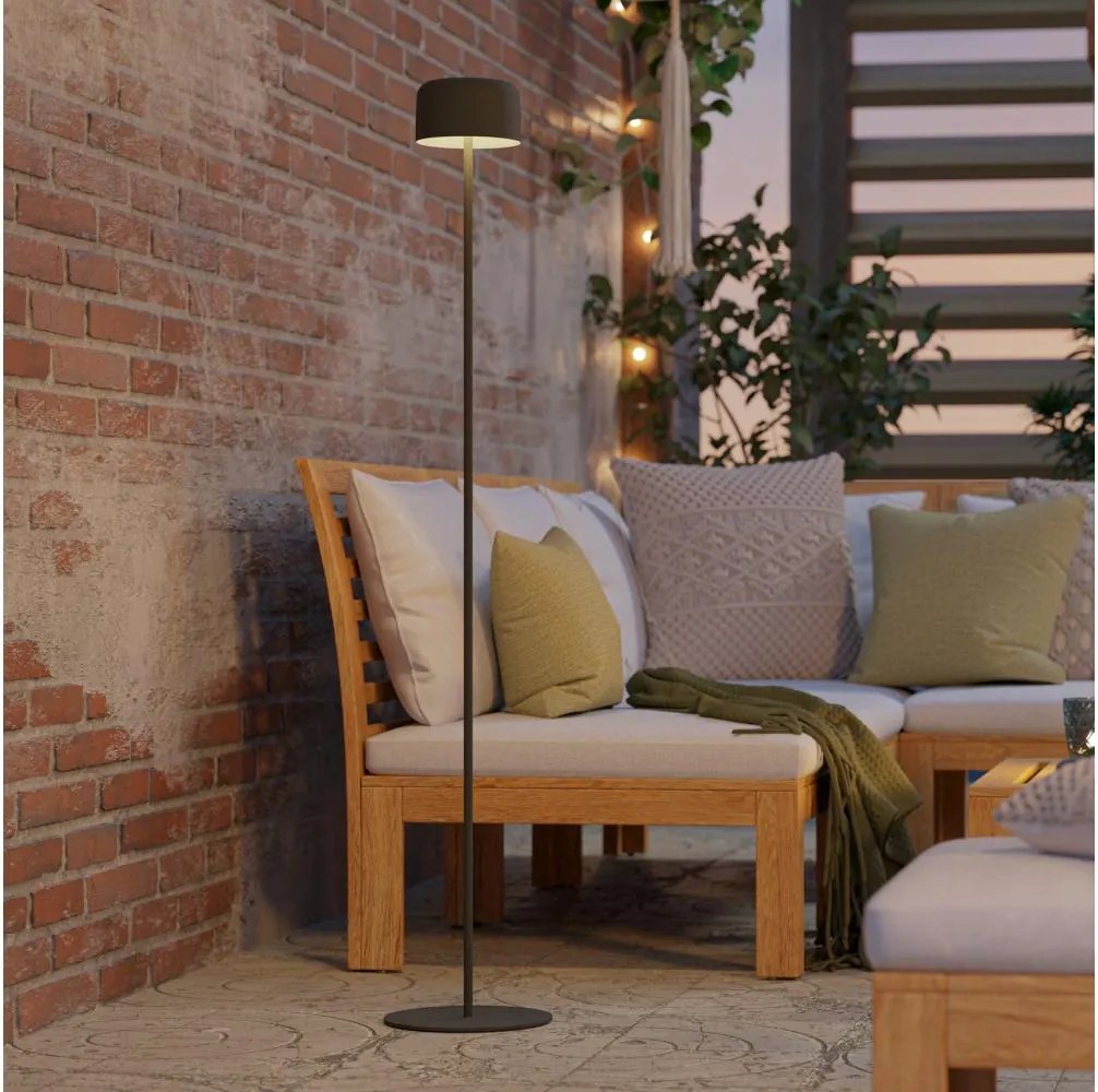 Eglo 901895 - LED соларна стояща лампа ROCCANOVA LED/2,8W/3,7V IP44 зелена