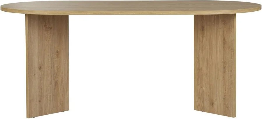 Трапезна маса от декор от дъб 89,5x180 cm Sablin – Kalune Design