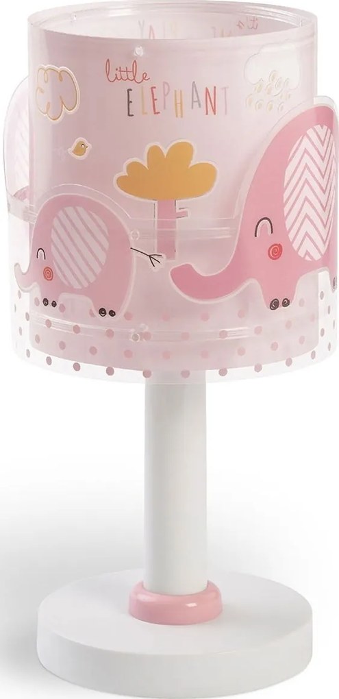 Лампа за четене Ango Little Elephant-розов