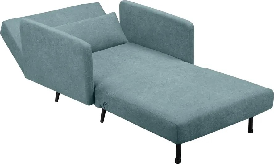 Синьо кресло Mallory – Støraa