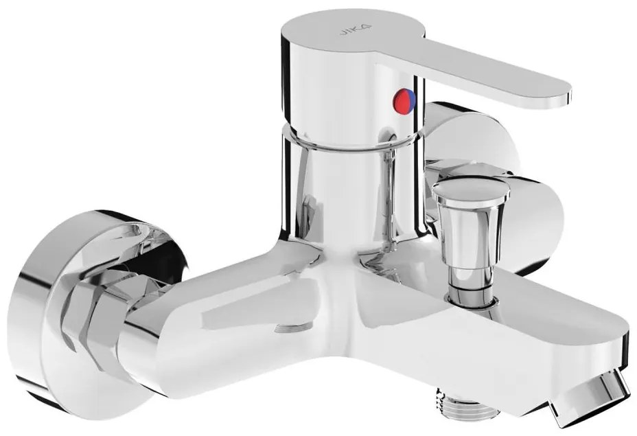 JIKA H3211Z70044001 - Смесител LYRA за вана, хром, лъскав