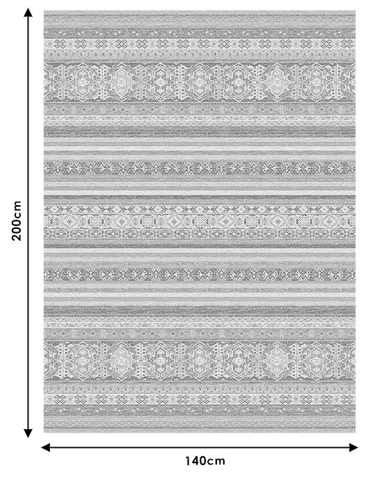 Килим 187-000023 сив нюанс