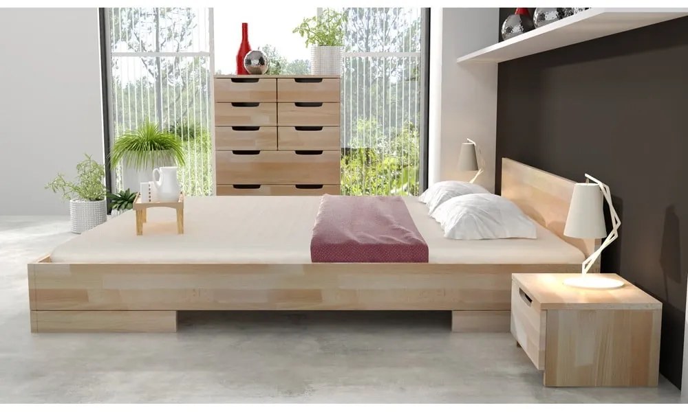 Нощно шкафче с чекмедже от букова дървесина SKANDICA Spectrum - Skandica