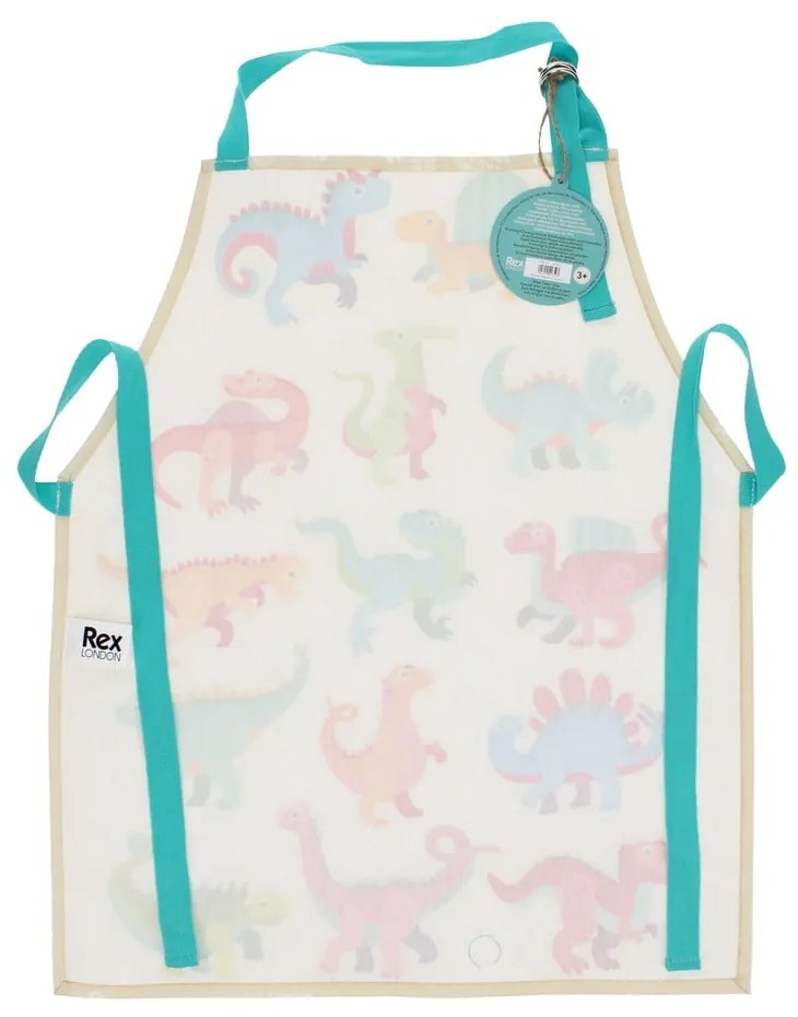 Памучна детска престилка Baby Dinos – Rex London
