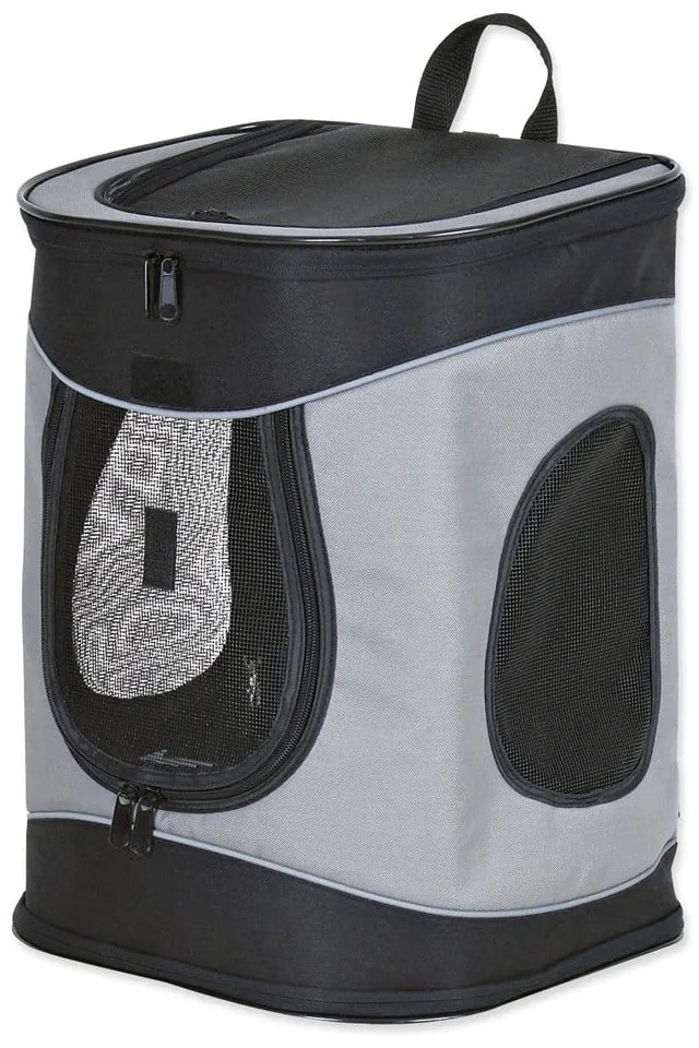 Сива раница за домашни любимци 30x34 cm Trixie Timon – Plaček Pet Products