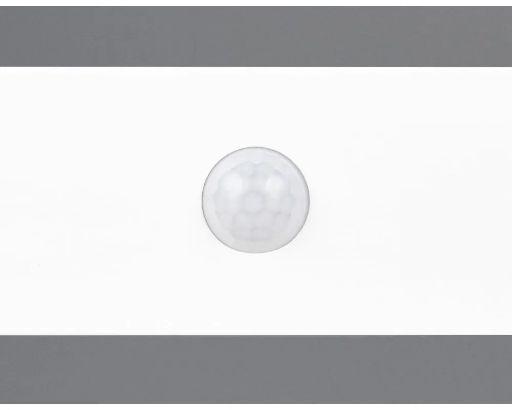 LED стенно външно осветително тяло със соларен панел (височина 6 cm) Bilbao – Reality