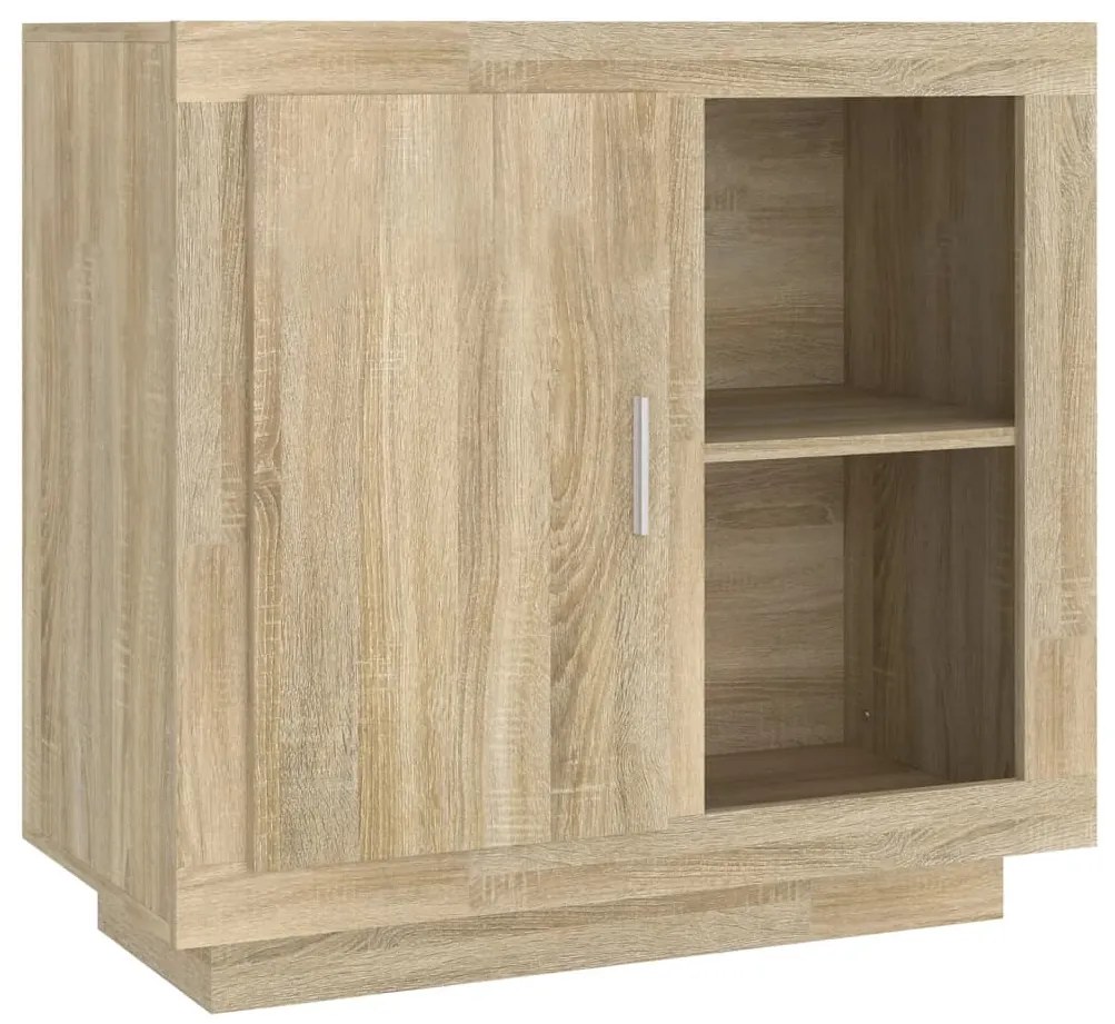 811829 vidaXL Бюфет, дъб сонома, 80x40x75 см, ПДЧ