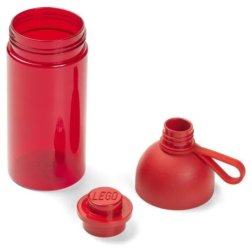 Червена бутилка за пътуване , 500 ml - LEGO®