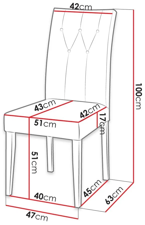 Стол Marcia S67 BK-Mple