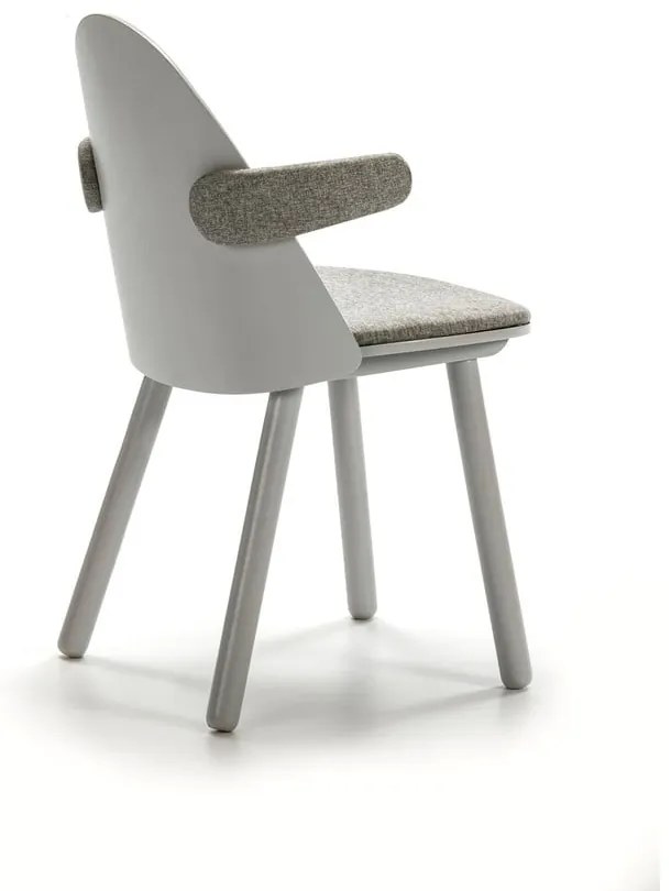 Сив стол с подлакътници Uma - Teulat