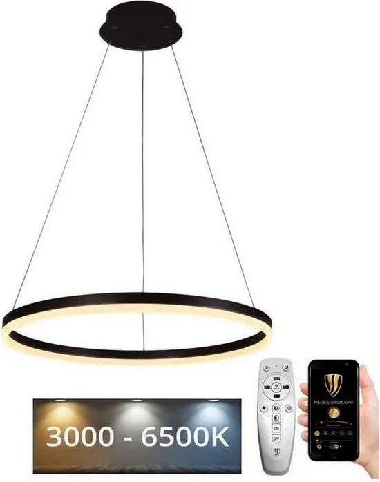 Brilagi - Димируема LED висяща лампа на кабел CIRCLE LED/42W/230V 3000-6500K + с дистанционно управление