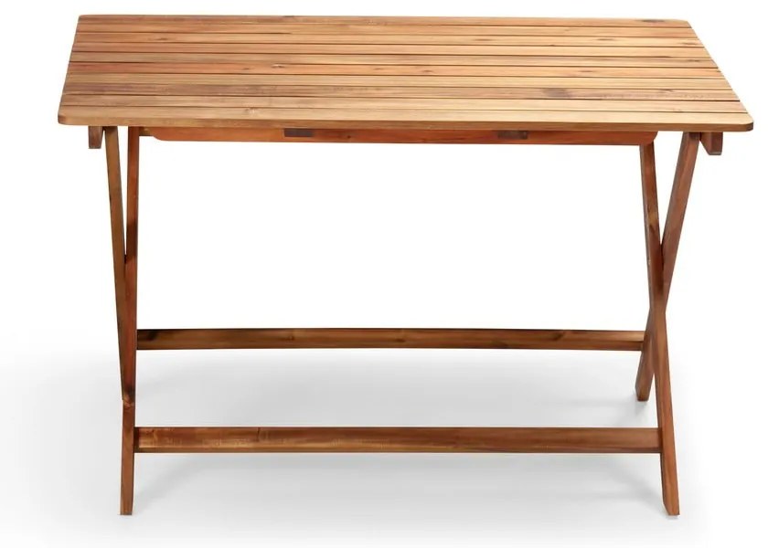 Градинска маса от акациева дървесина Natur, 114 x 88 cm - Bonami Essentials