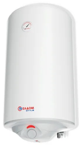 Бойлер Eldom 72265W Style, 2 kW, 80 л, 0.8 MPa, Клас C, Closed-cells изолация, Индикатори, Бял