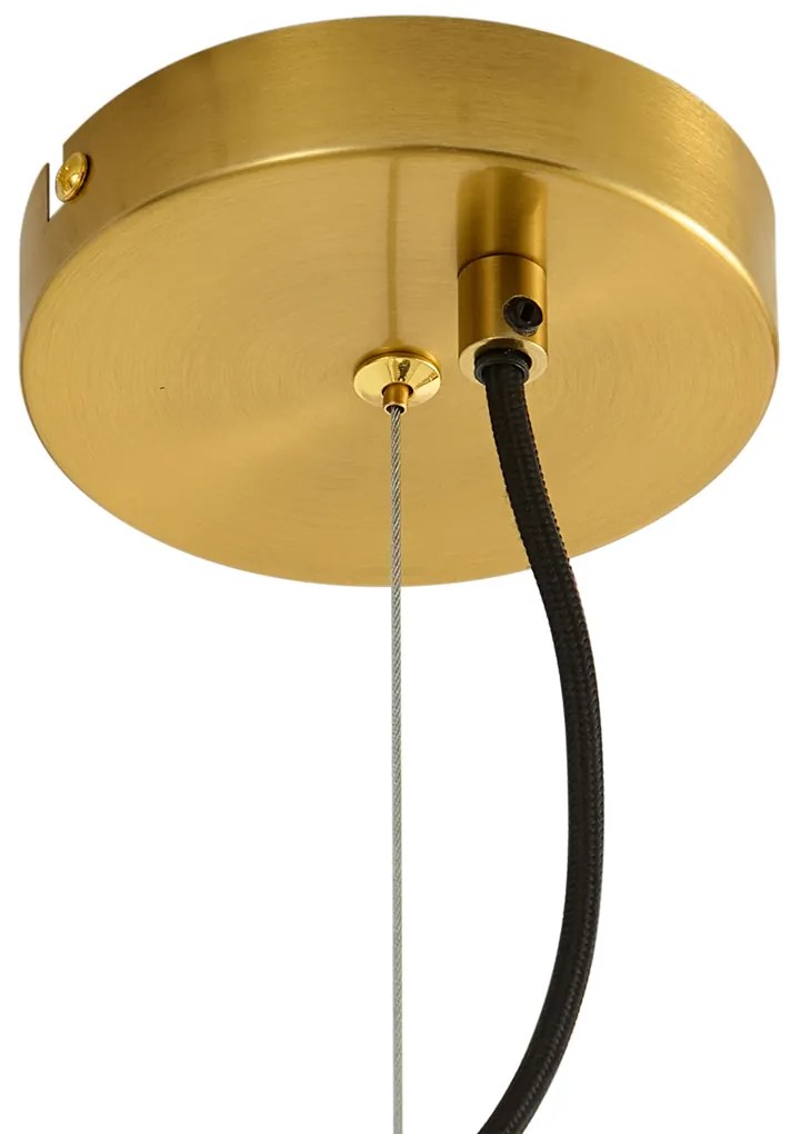 Скандинавски висящ аплик от опалово стъкло 40 см - Ball 40