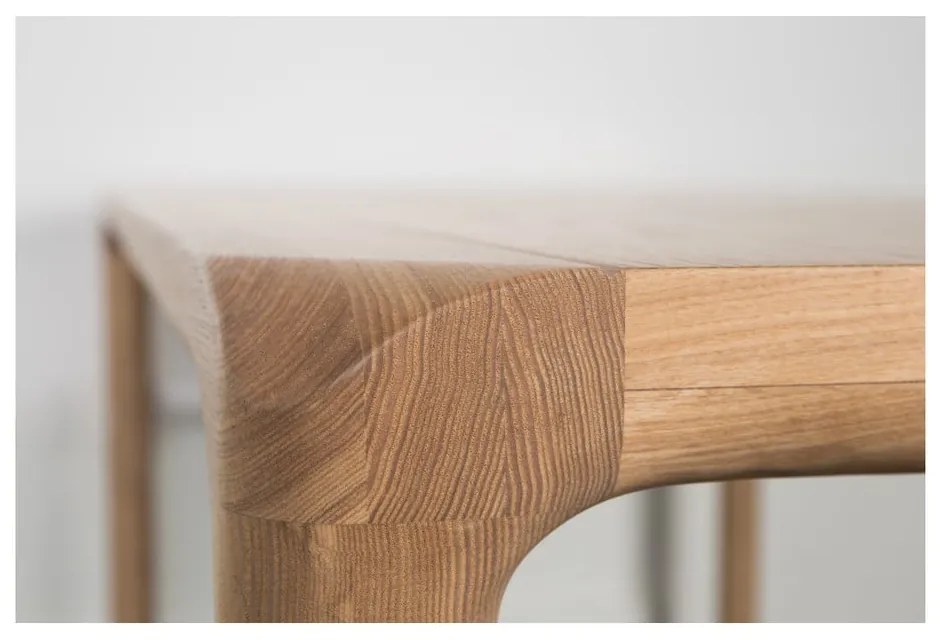 Трапезна маса от декор от ясен 90x220 cm Storm – Zuiver