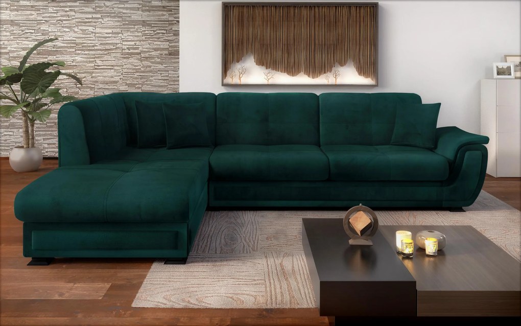 Разтегателен ъглов диван + клик-клак механизъм Принцес II