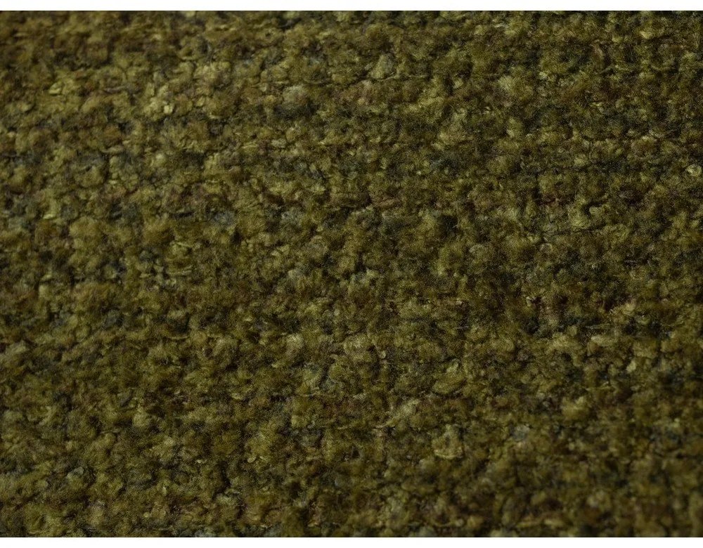 Тъмнозелено двойно тапицирано легло с включена подматрачна рамка 140x200 cm Makana – Makamii