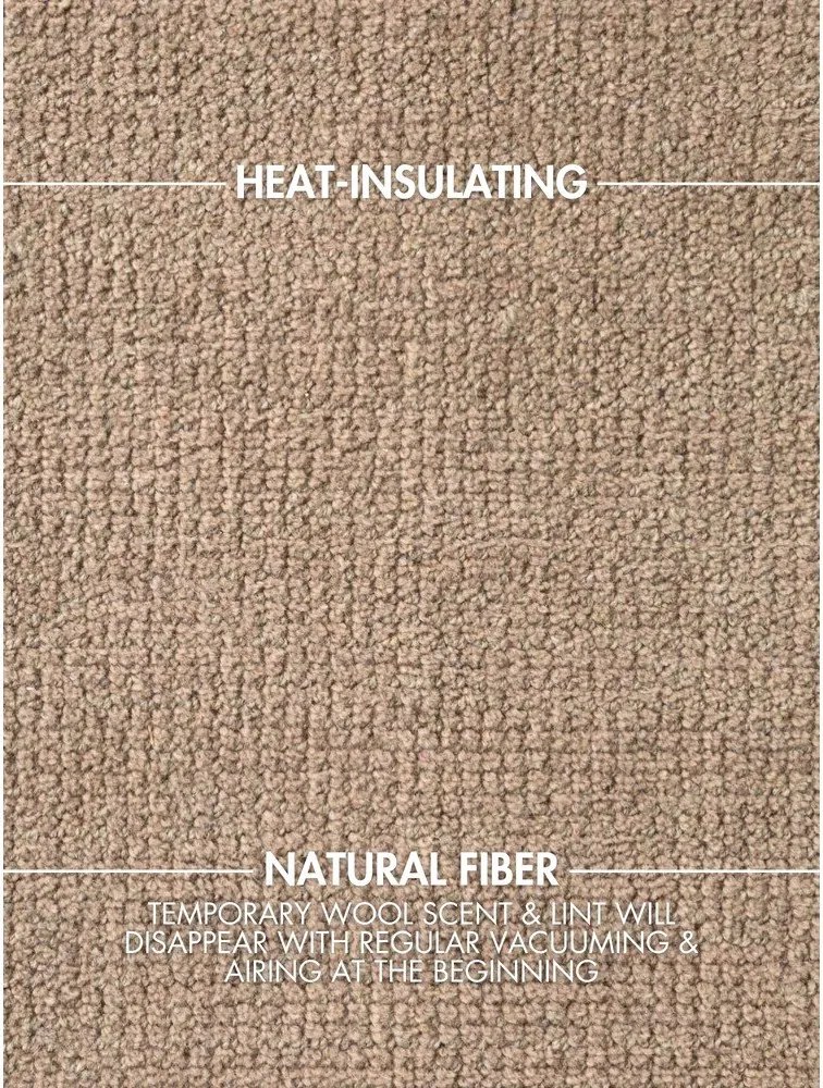 Бежов ръчно изработен вълнен килим 160x230 cm Greenwich – Ted Baker