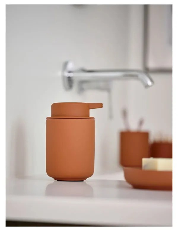 Оранжев каменина диспенсер за сапун 250 ml Ume – Zone