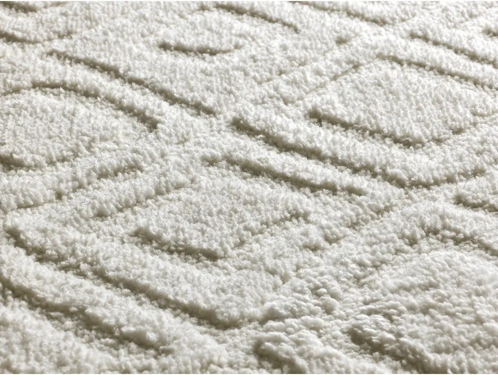 Бял килим 64x120 cm Juno – Universal
