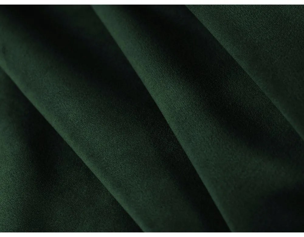 Тъмнозелен кадифен диван 220 cm Strino – Cosmopolitan Design
