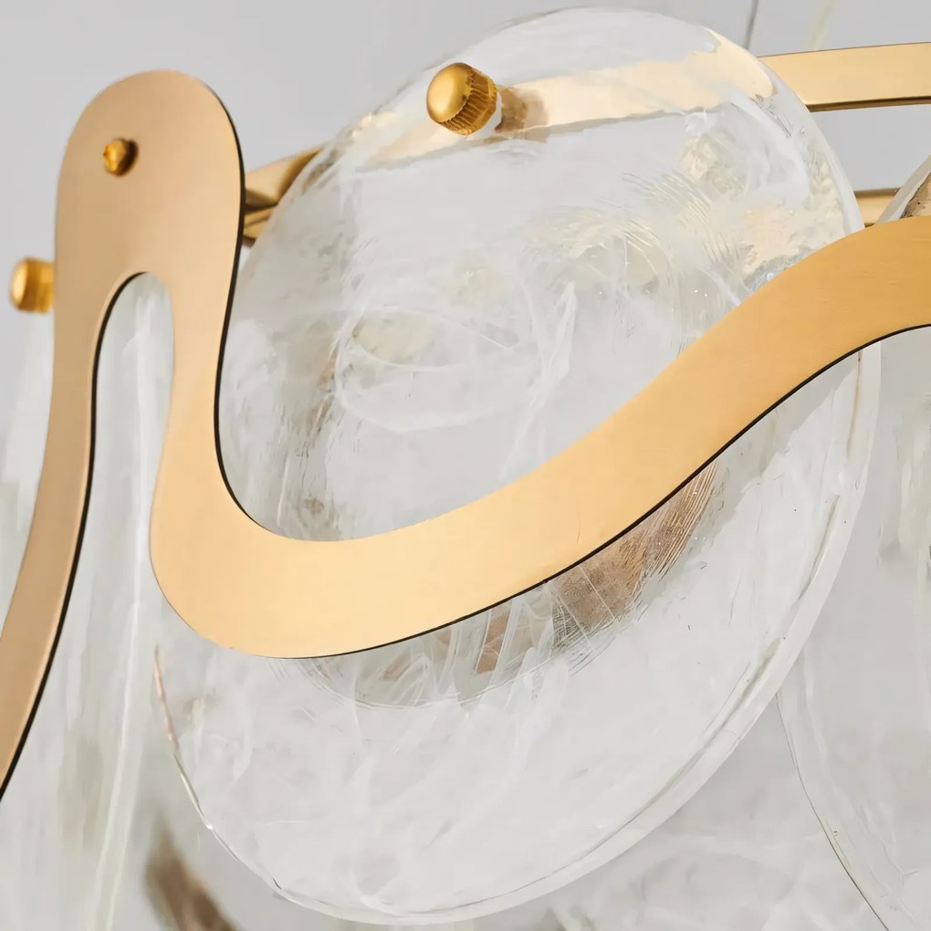 Лампа APP1544-8CP Brush Gold