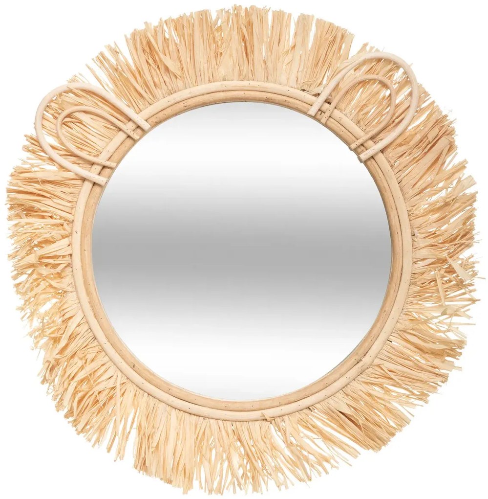 Детско огледало atmosphera Safari, Ратан, 38 cm
