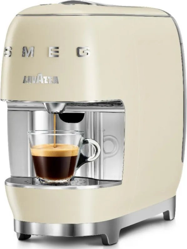 Еспресо машина за капсули SMEG Lavazza A Modo Mio LM200, 1250 W, 10 bar, 0.9 л, Бързо загряване, Крема