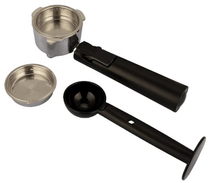 Еспресо машина за мляно кафе и капсули Crown CEM-1527, 1000W, 20 bar, 1.5 l, Сензорен контрол, Термо блок, Регулируема основа, Черен