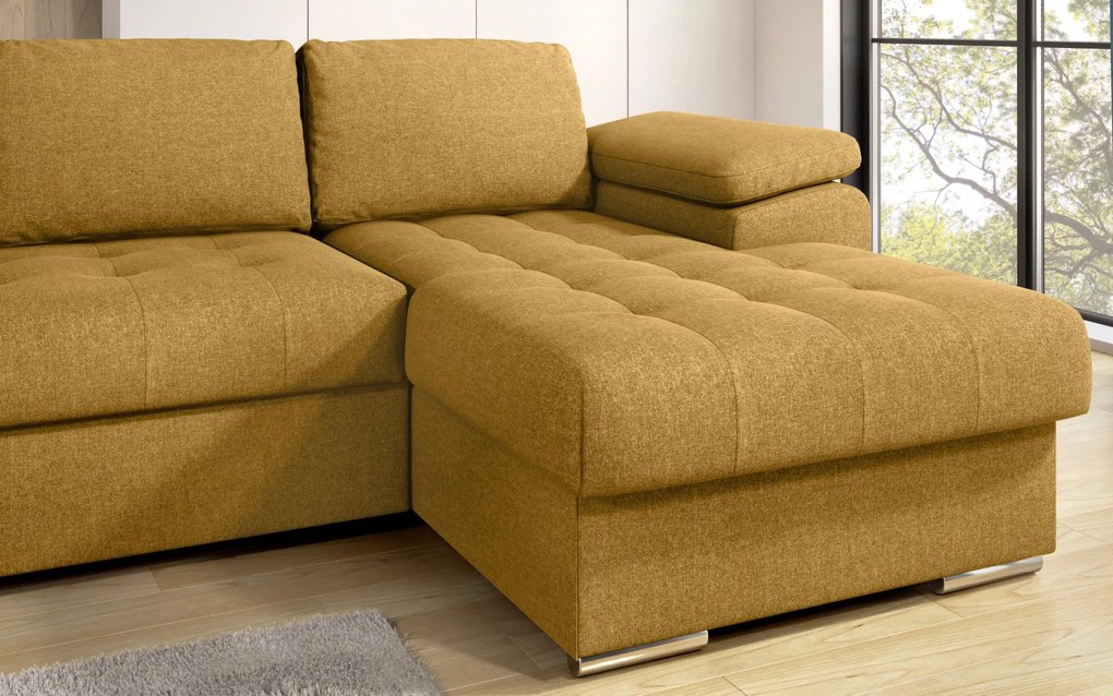 Разтегателен ъглов диван Валенсия Покет