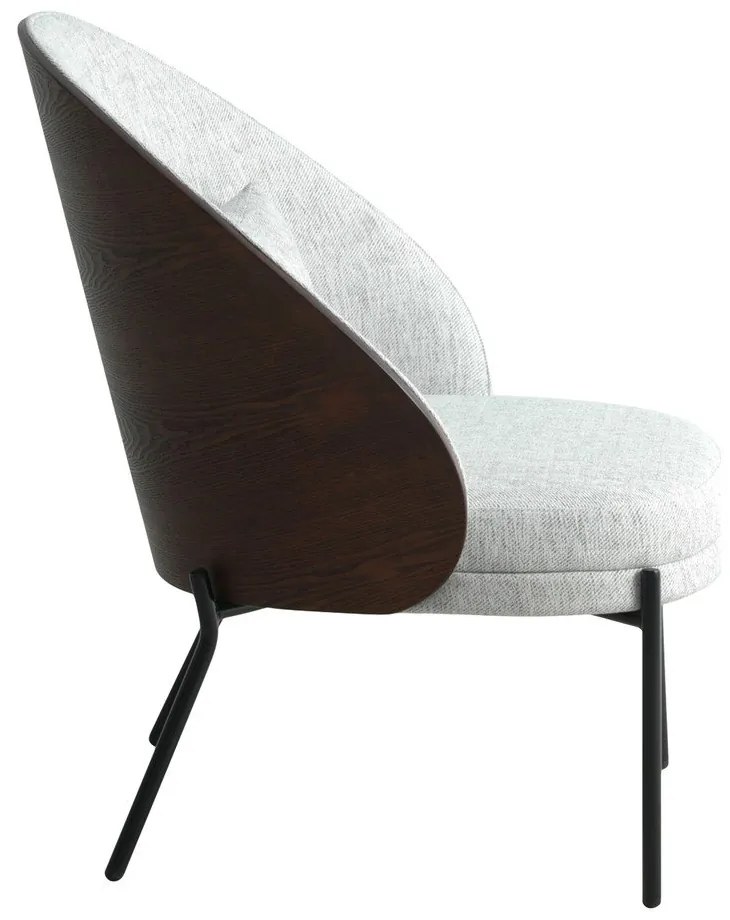 Светлосиво кресло Canelas - House Nordic