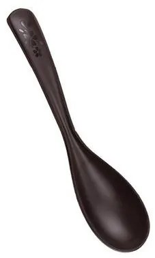 Horecano - Меламинова лъжица за азиатска супа 18см SHIBUI-(526003BK)