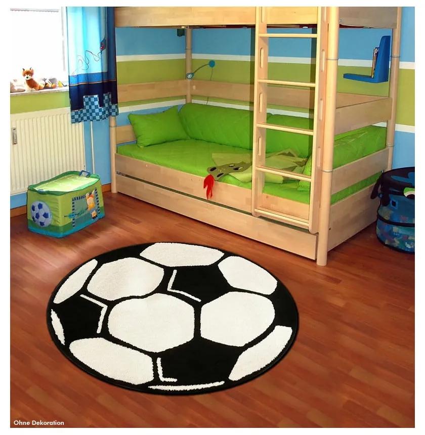 Детски килим , ⌀ 100 cm Football - Hanse Home