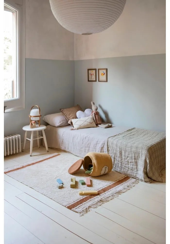 Светлокафява текстилна детска кошница за играчки ø 28x27 cm Honey Pot – Lorena Canals