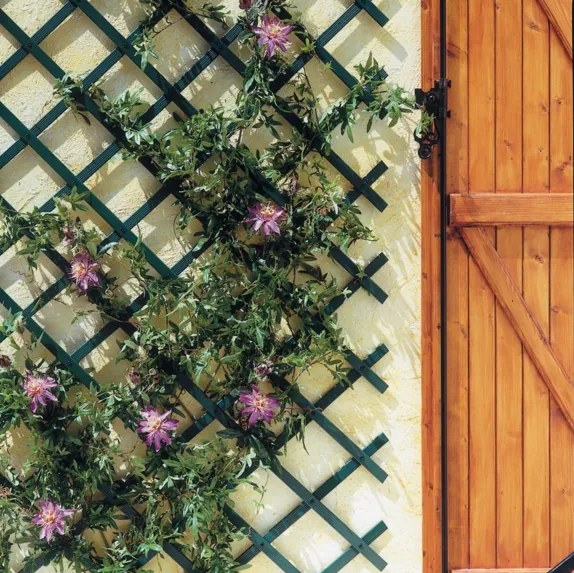 Nortene - Пластмасова пергола Trelliflex - 1 х 2 Метра - бял