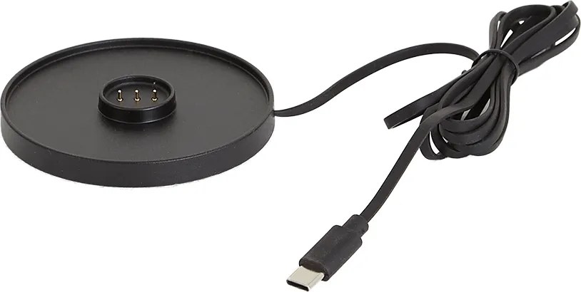 Външна настолна лампа черна акумулаторна вкл. станция за зареждане IP65 - Grill