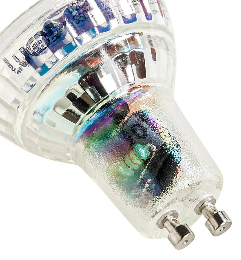 Комплект от 6 смарт GU10 LED лампи RBGW 4.5W 350 lm 2700K