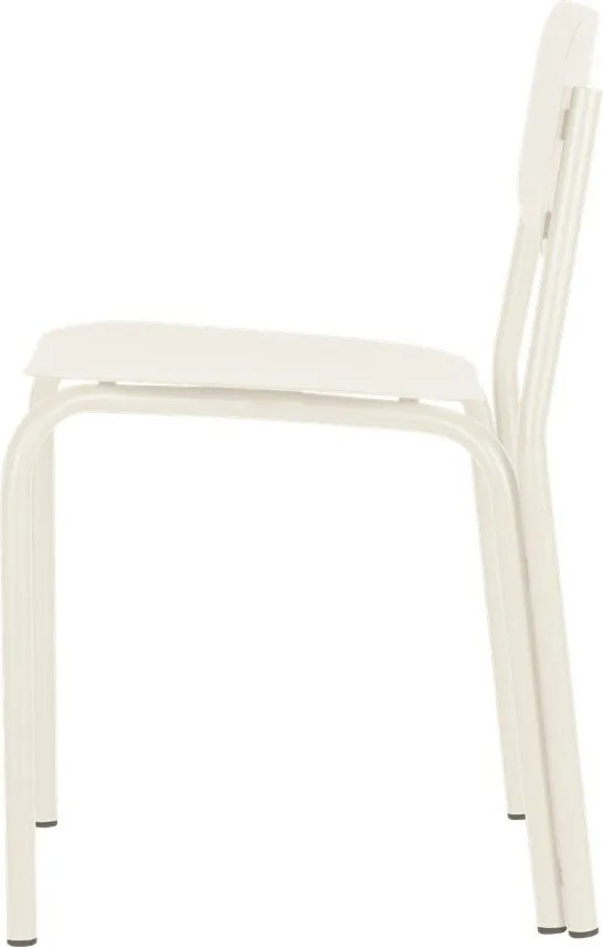 Бежов градински стол метален Kei – noo.ma