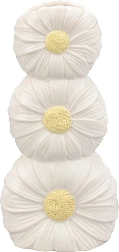 Кремава керамична ваза (височина 21 cm) Florysia – Yes Everyday