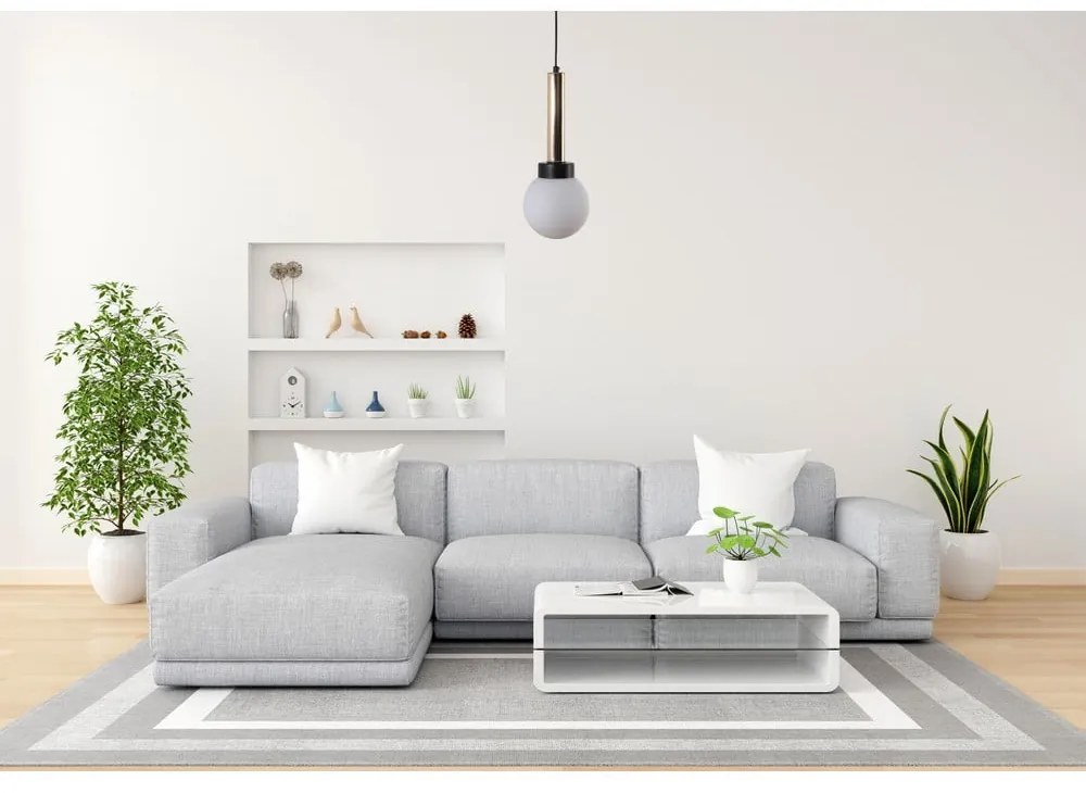 Висяща лампа със стъклен абажур ø 15 cm Cota - Squid Lighting